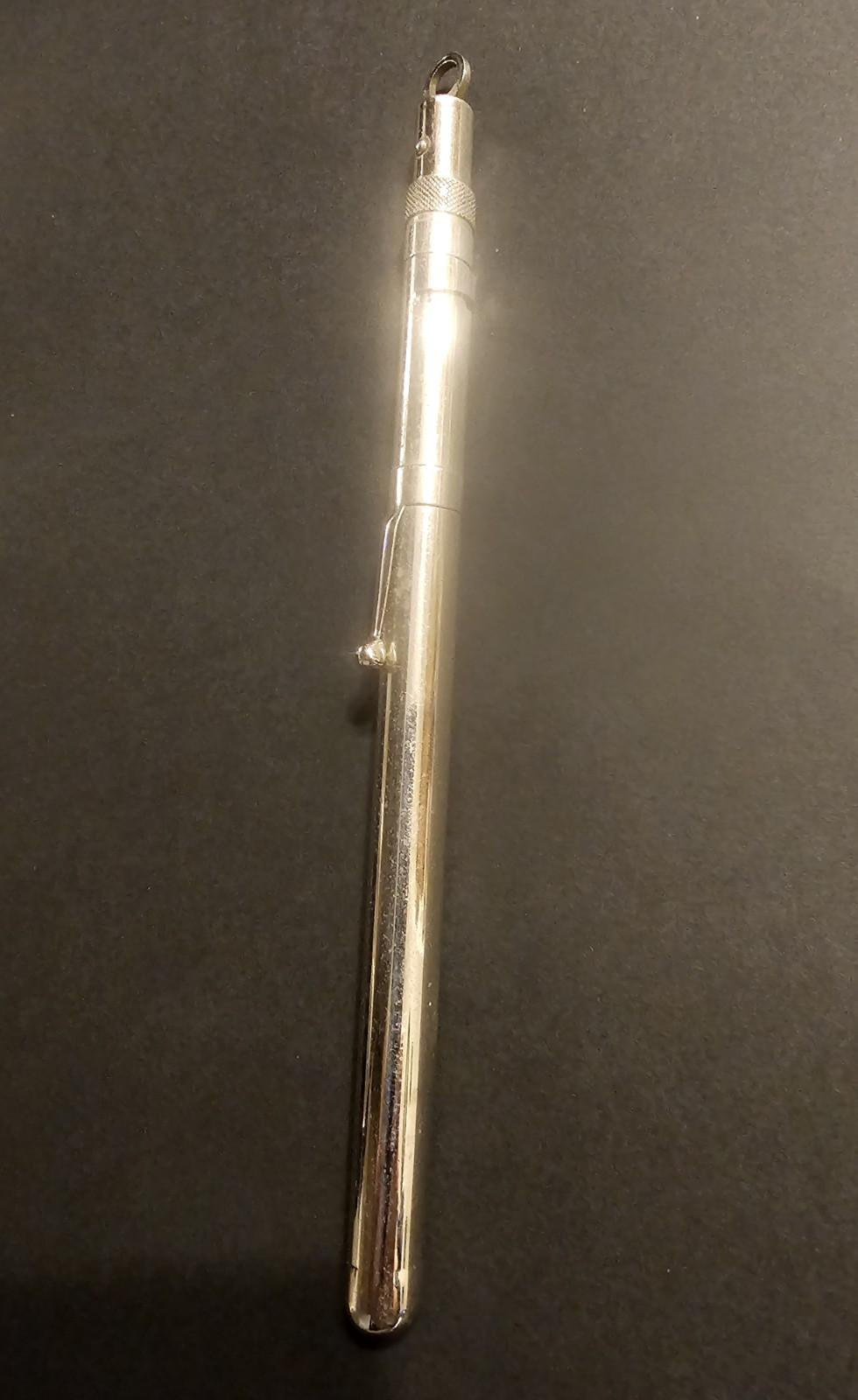 Works, F W Dwyer salometer, thermometer, thermohydrometer, metal case, 900 deg F