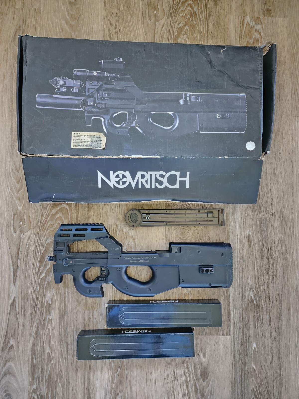 SSR-90 Novritsch Airsoft gun w/ 3 magazines  Gen 2 /100 rounds original