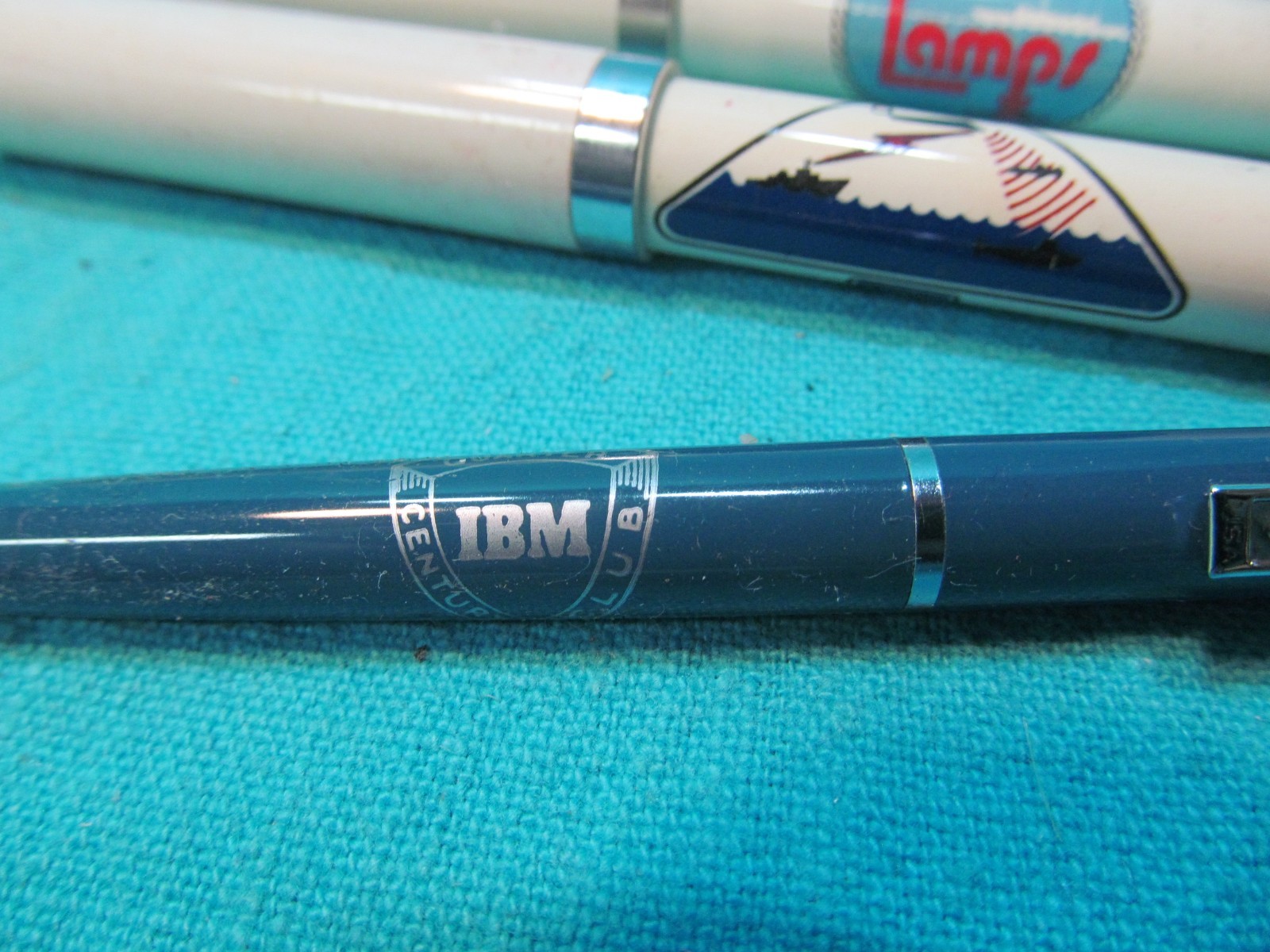 IBM LAMPS Light Airborne Multi-Purpose System & QUARTER CENTURY CLUB PENS