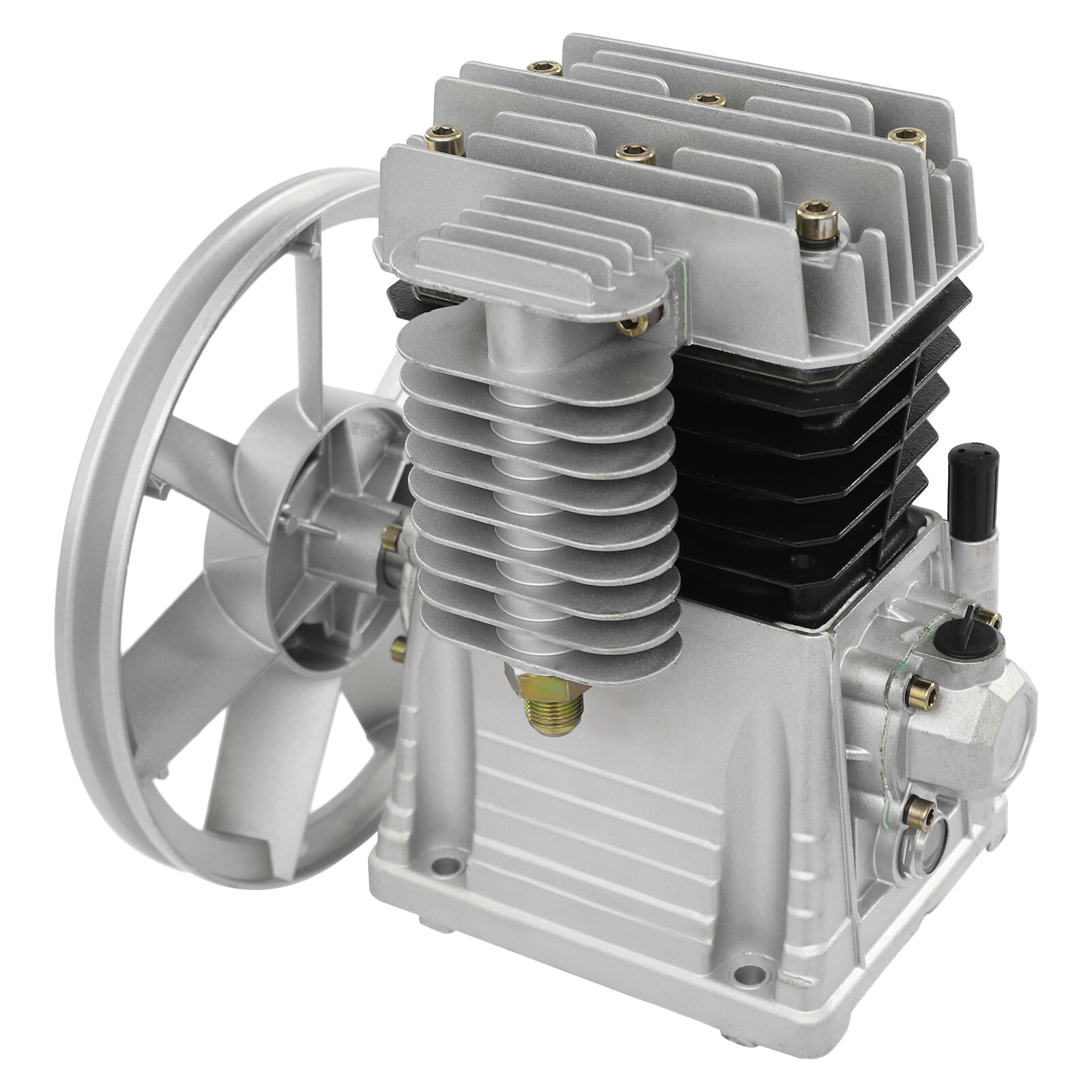 Air Compressor Pump Head Single Stage Twin Cylinder Air Compressor Pump Head