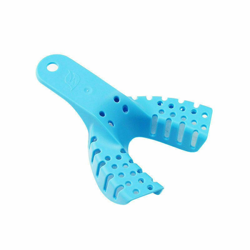 10 Pcs Dental Impression Tray Trays Plastic 5 Sizes Autoclavable Upper & Lower