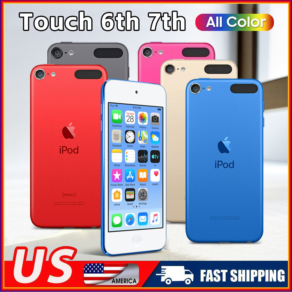 New Sealed Apple iPod Touch 6th 7th Gen 32GB 128GB 256GB All Colors For Gift