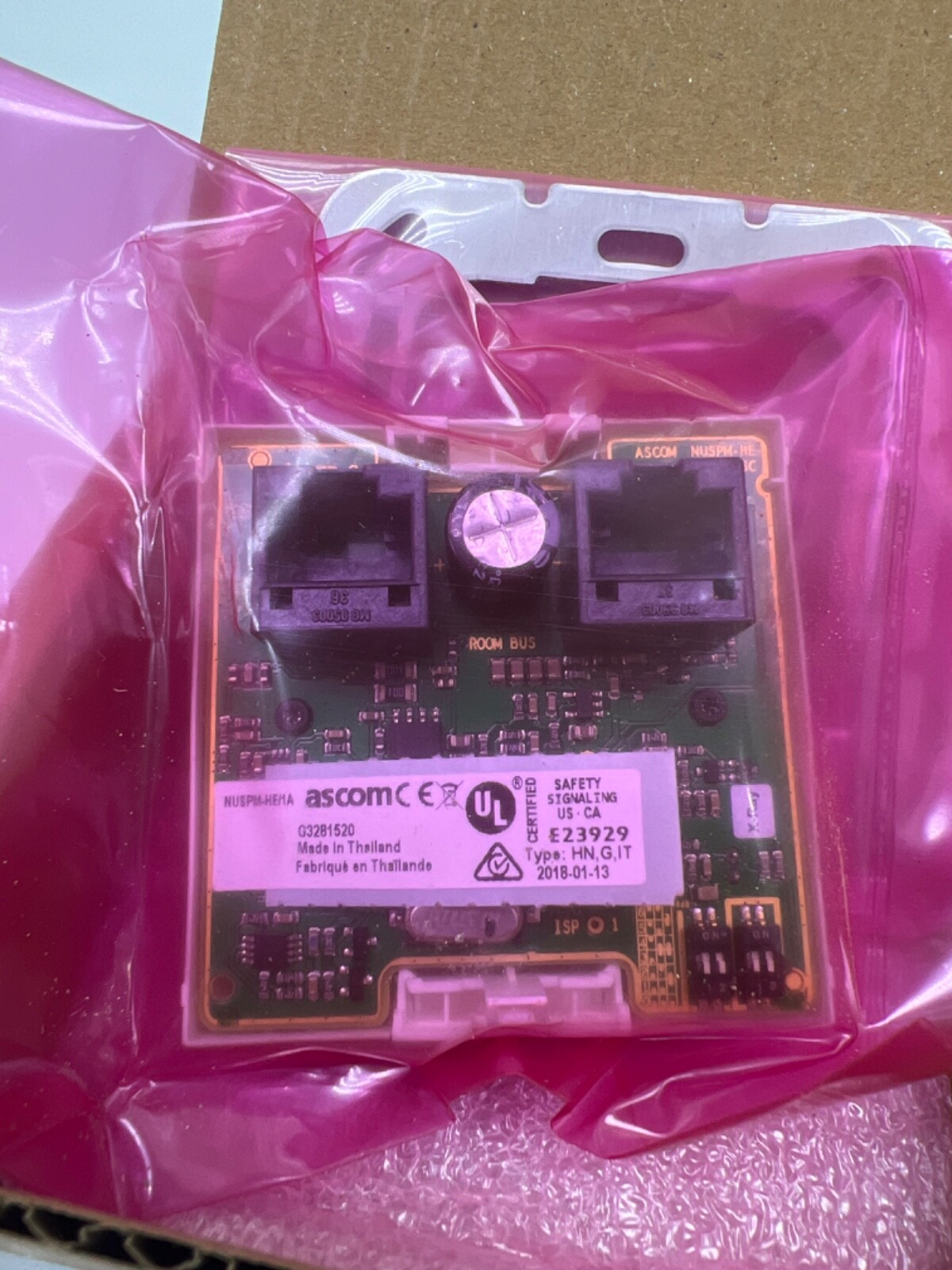 ASCOM NUSPM-HE/1A Speech Module ,EU