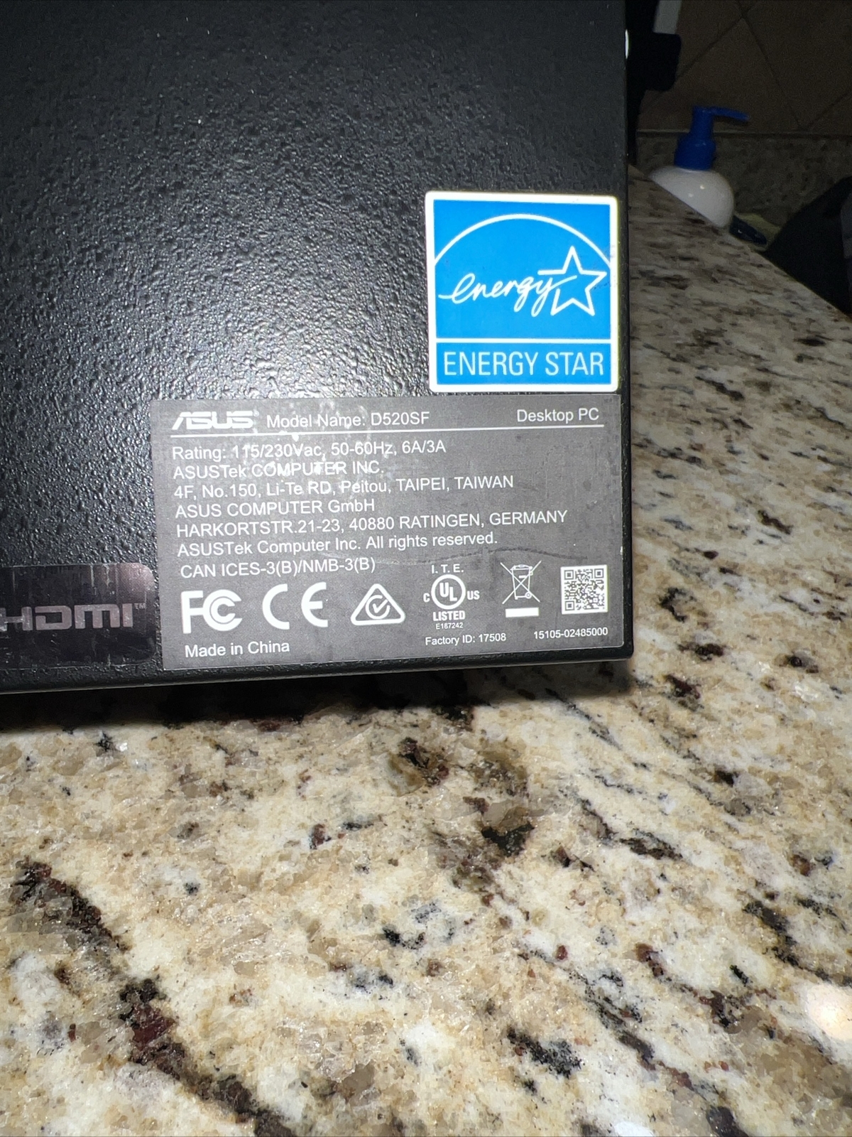 Asus Pro Series Computer