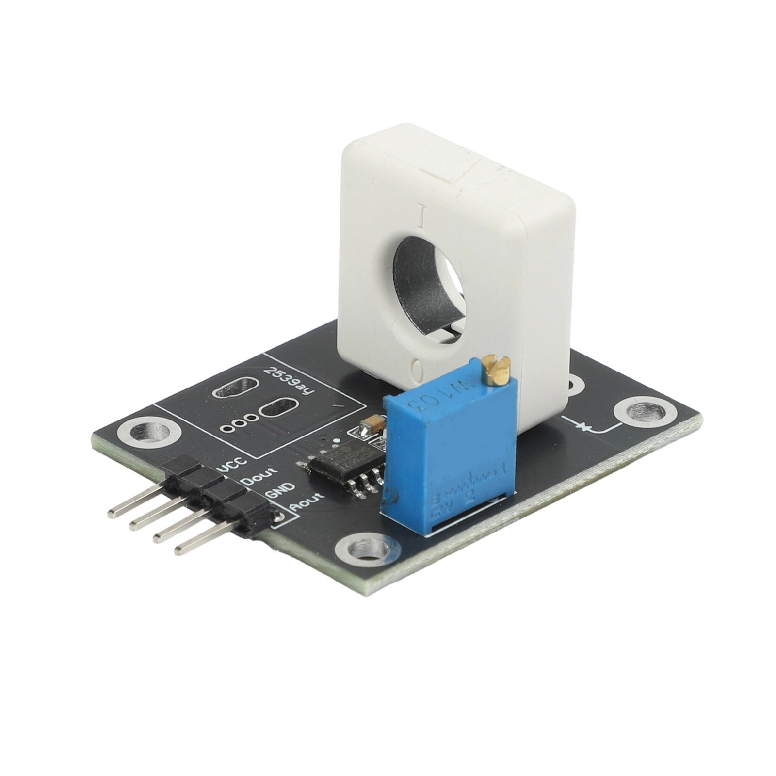 Current Sensor WCS1800 Module with Hall Effect DC 35A for Electrical Use