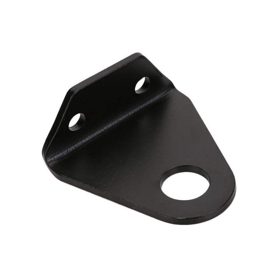 Motorcycle Side Mount License Plate Bracket Holder For Harley Chopper Dyna Black