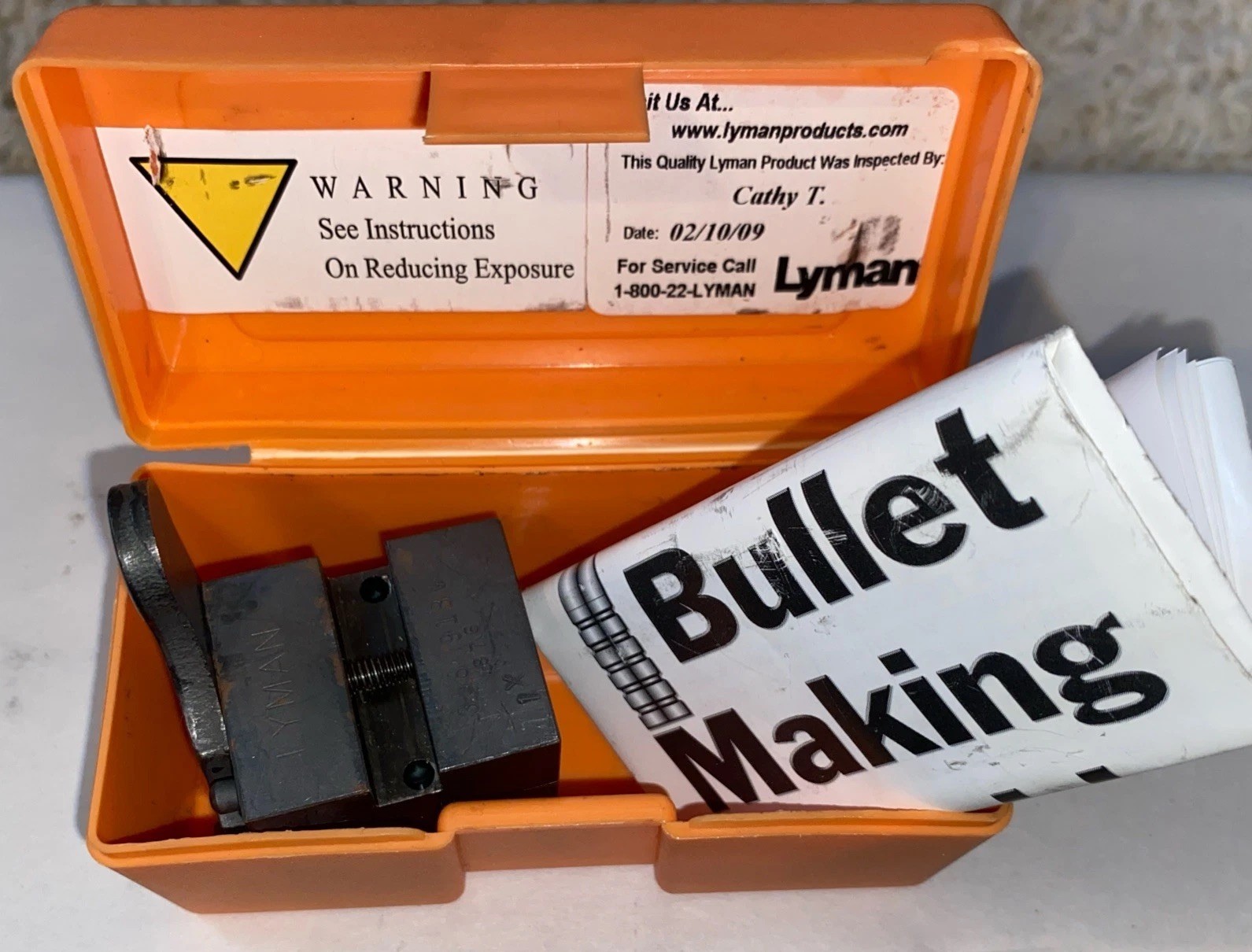Lyman Pistol Mould 358091 WC,BB  38/357 Item#2660091