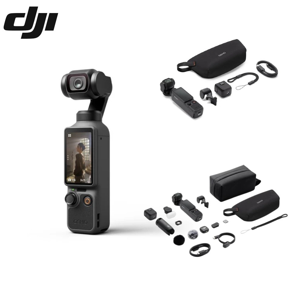 DJI Osmo Pocket 4 Essential Combo/Creator Combo Gimbal NO Tariffs In US