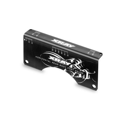 XRay 301349 - X4 Horizonatal Body Post Mounting Gauge