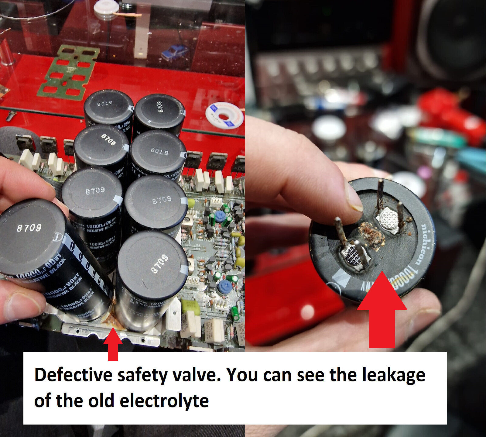 Stereo Tuner SONY ST-5950SD Repair KIT - all capacitors