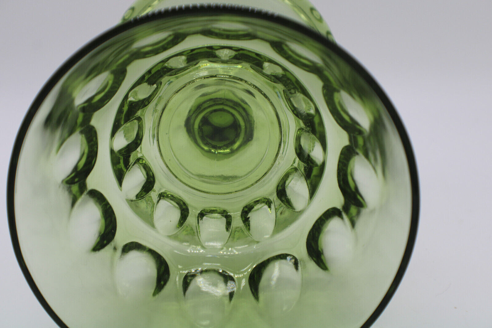 Green Pedestal Planter