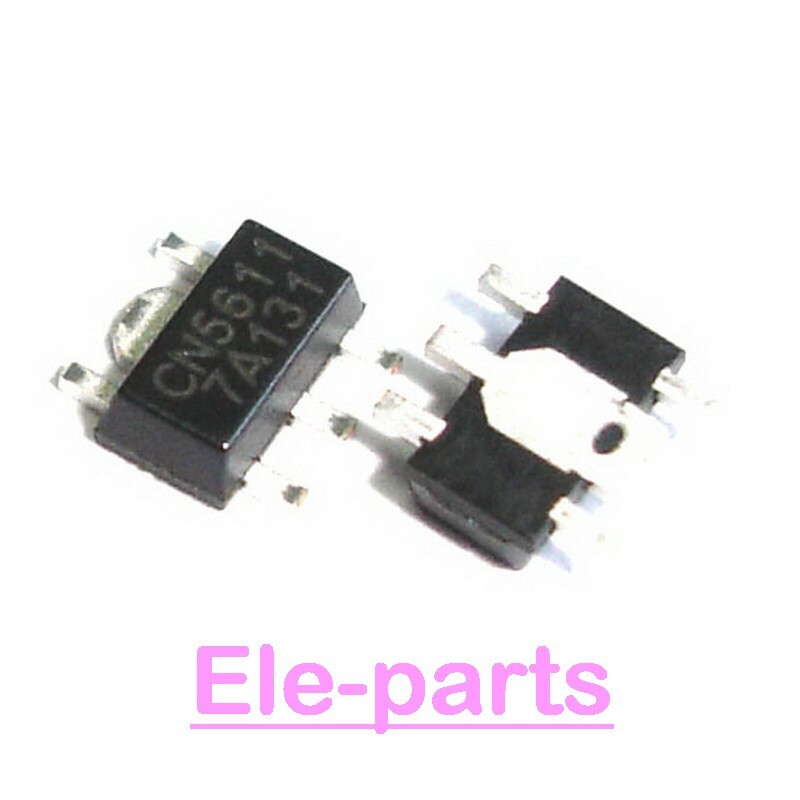 5 PCS CN5611 SOT-89-5 CN 5611 Low Dropout High Power LED Driver ICs Chip