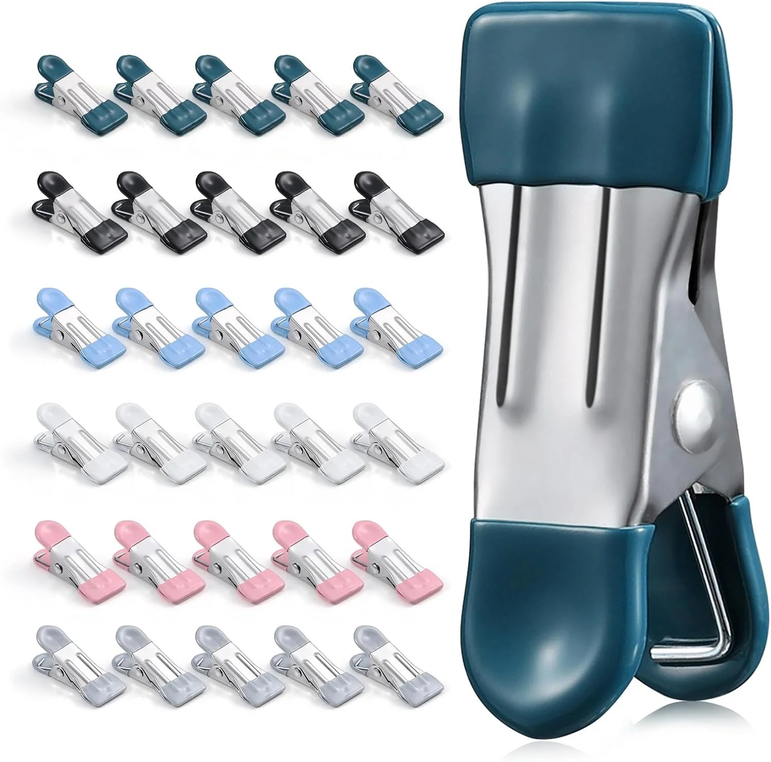 Chip Clips For Bags, Bag Clips For Food Package Snack Potato Chip - Heavy Duty