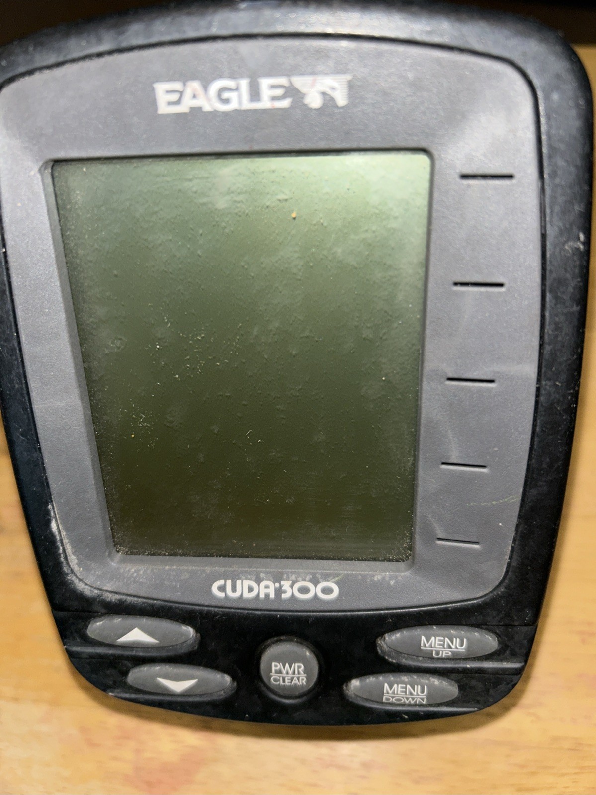 EAGLE CUDA 300 FISH FINDER AND STAND UNTESTED SOLD AS  UNIT ONLY NO ACCESSORIES