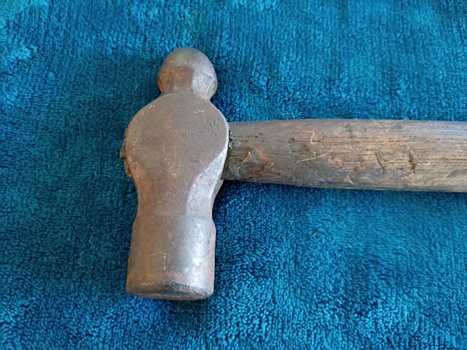 VTG True Temper Vulcan Ball Peen Hammer, 1 LB 4oz Head, Blacksmith.