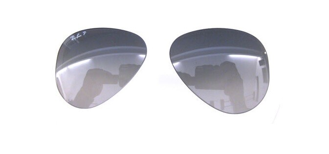 Ray Ban 3030 58 78 Replacement Lenses Blue Gradient Gray Polarized