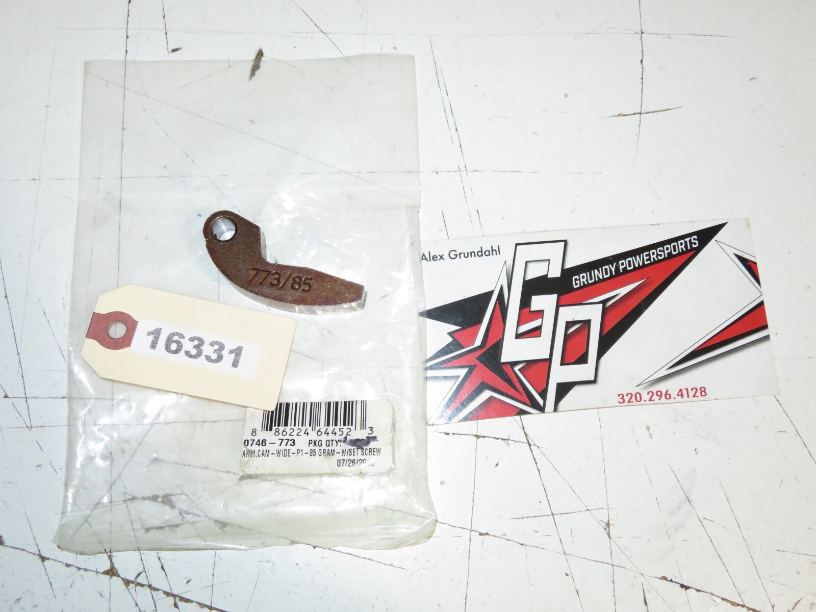 Arctic Cat - New OEM Cam Arm No Set Screw 85g Wide Qty 1	0746-773