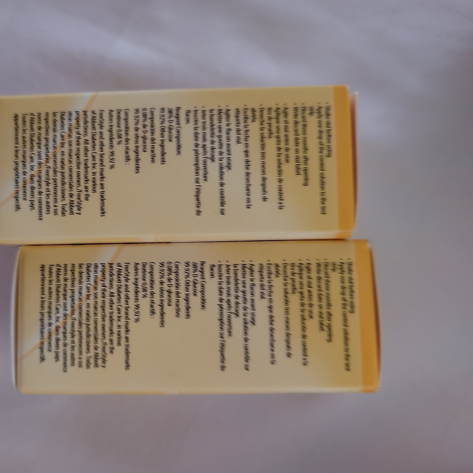 FreeStyle Control Solution 2 EA x 2 boxes total 4 solution.