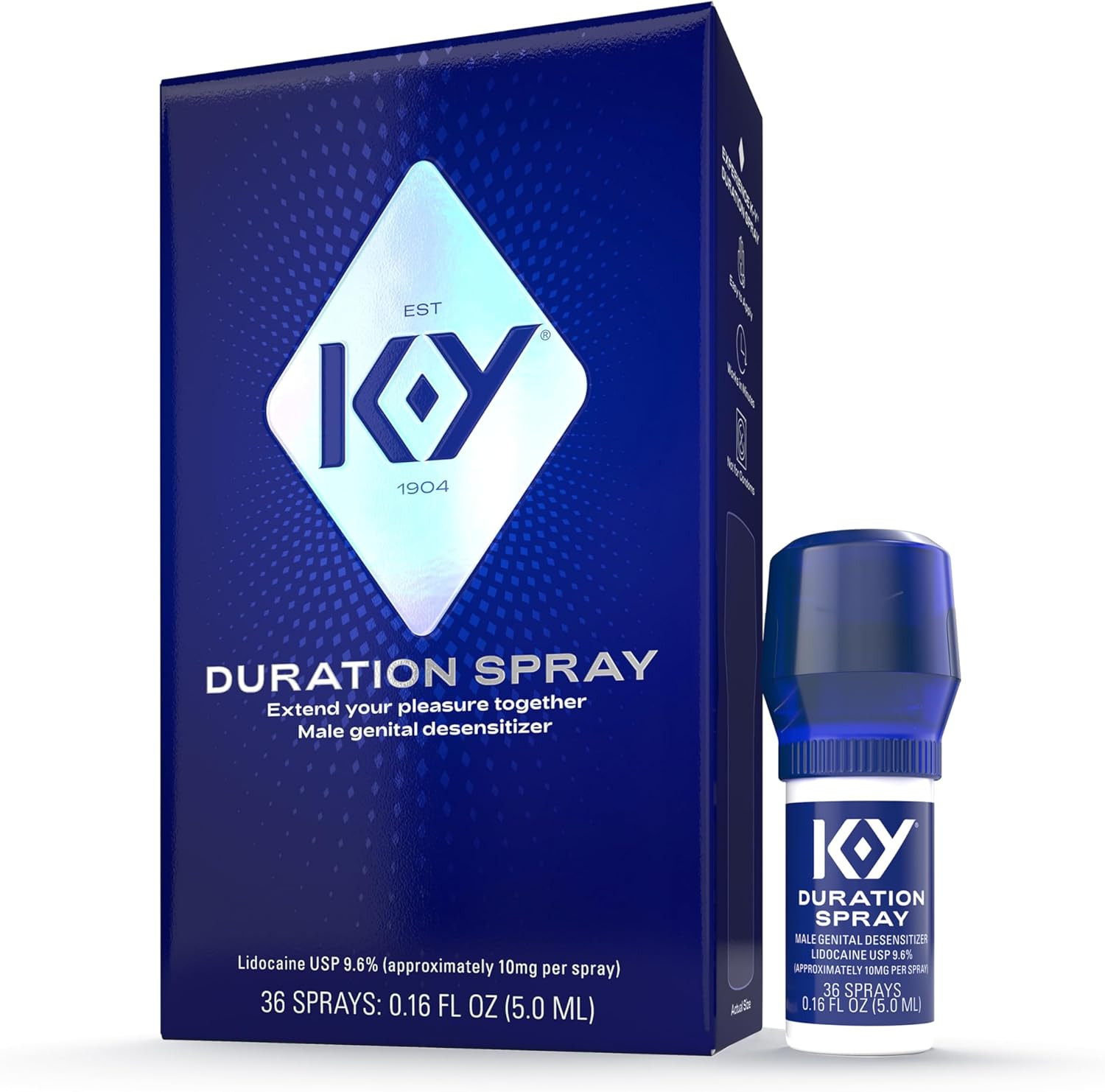 Duration Spray for Men, Male Genital Desensitizer Numbing Spray to Last Longer,