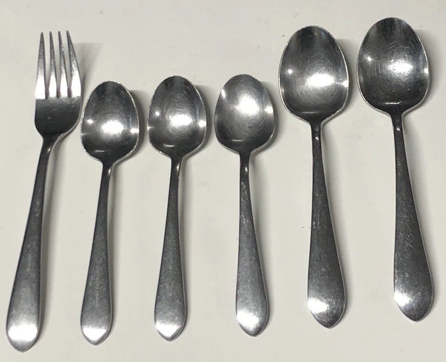Reed & Barton Select Stainless Flatware Rambouillet Fork Spoon 6 Pcs