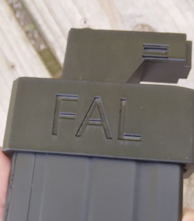 Airsoft FAL AEG Odin Speedloader Adapter (Black)