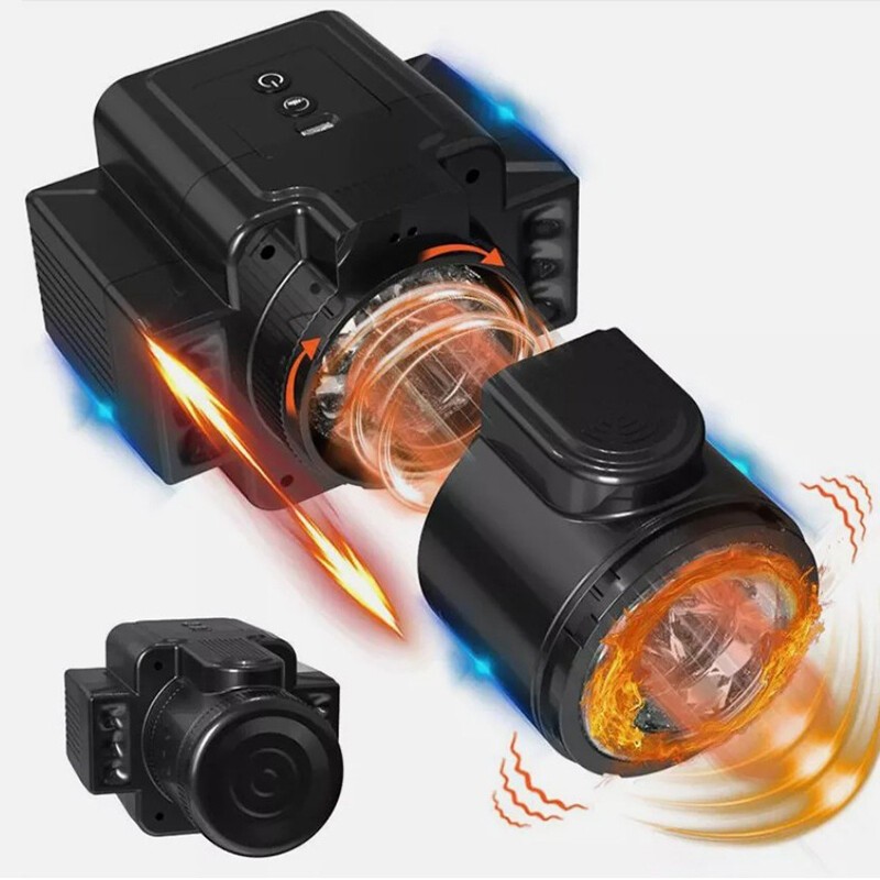 3in1 Thrusting Sucking Vibrating Automatic Male Masturbator Stroker Lubricants