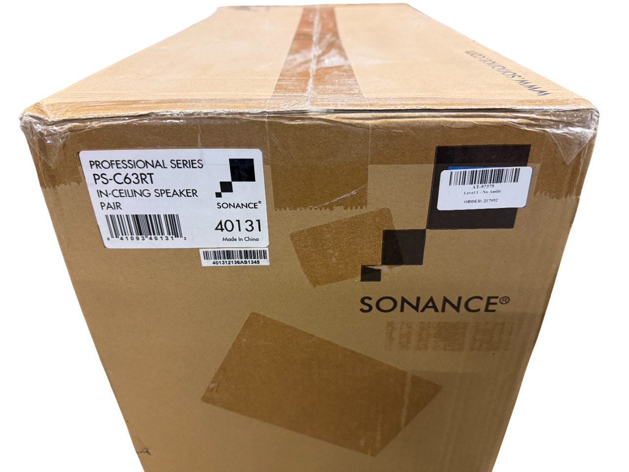 New Sonance PS-C63RT 40131 In-ceiling Speaker Pair