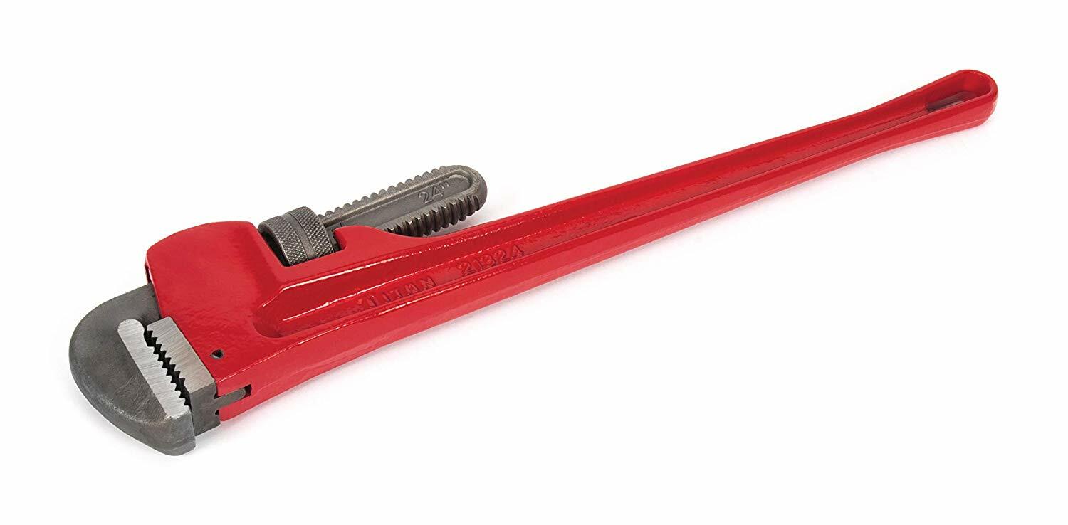 Titan 21324 24” Steel Pipe Wrench