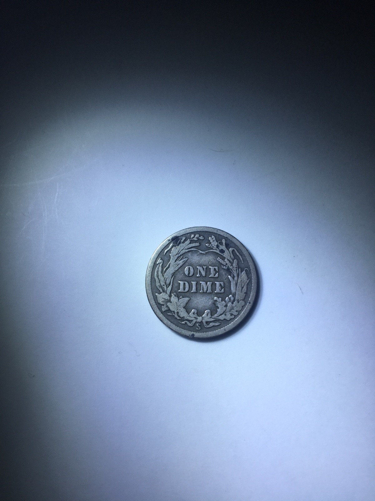 1915-S Barber Silver Dime 90% Silver ⭐️