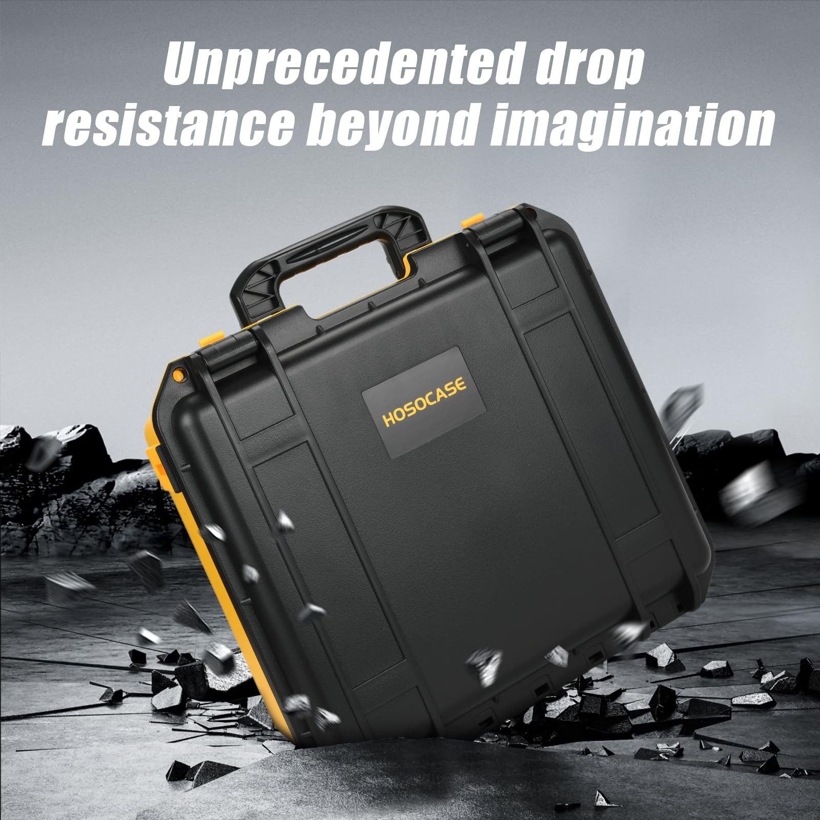 Waterproof Storage Case for 20V Batteries - Organizer with 9 Dividers