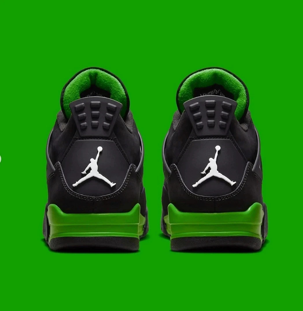 Jordan 4 'Green Thunder' Men's Size US 7-12