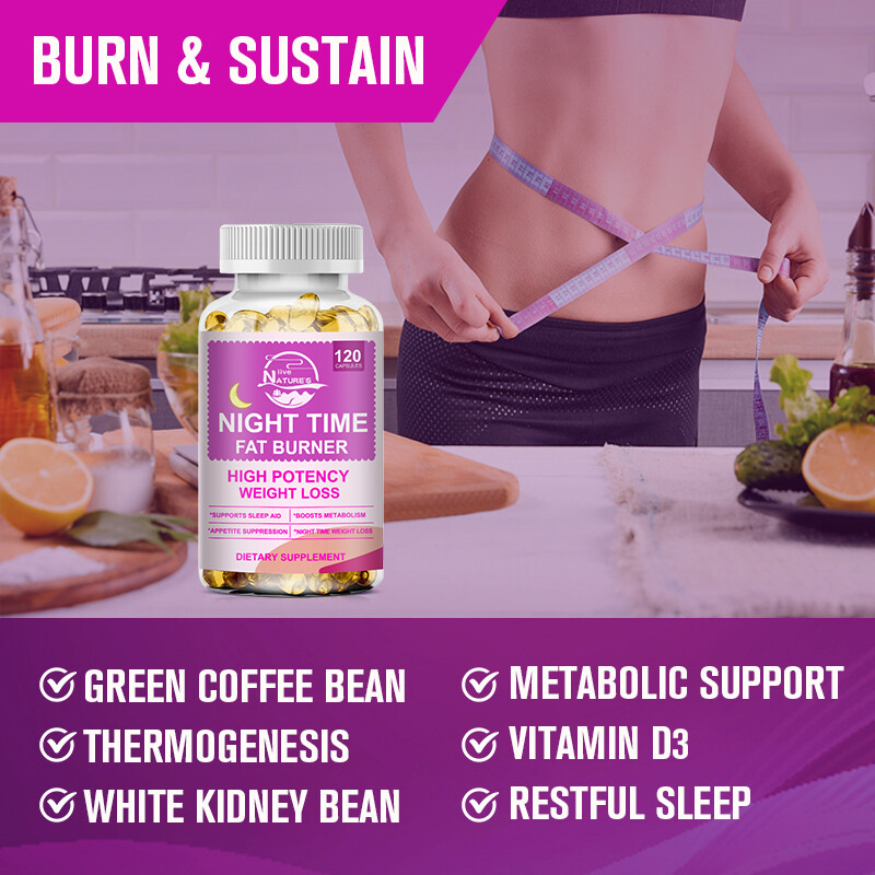 120 Capsules Pills to Lose Weight Fast Appetite Suppressant Slimming Burn Fat
