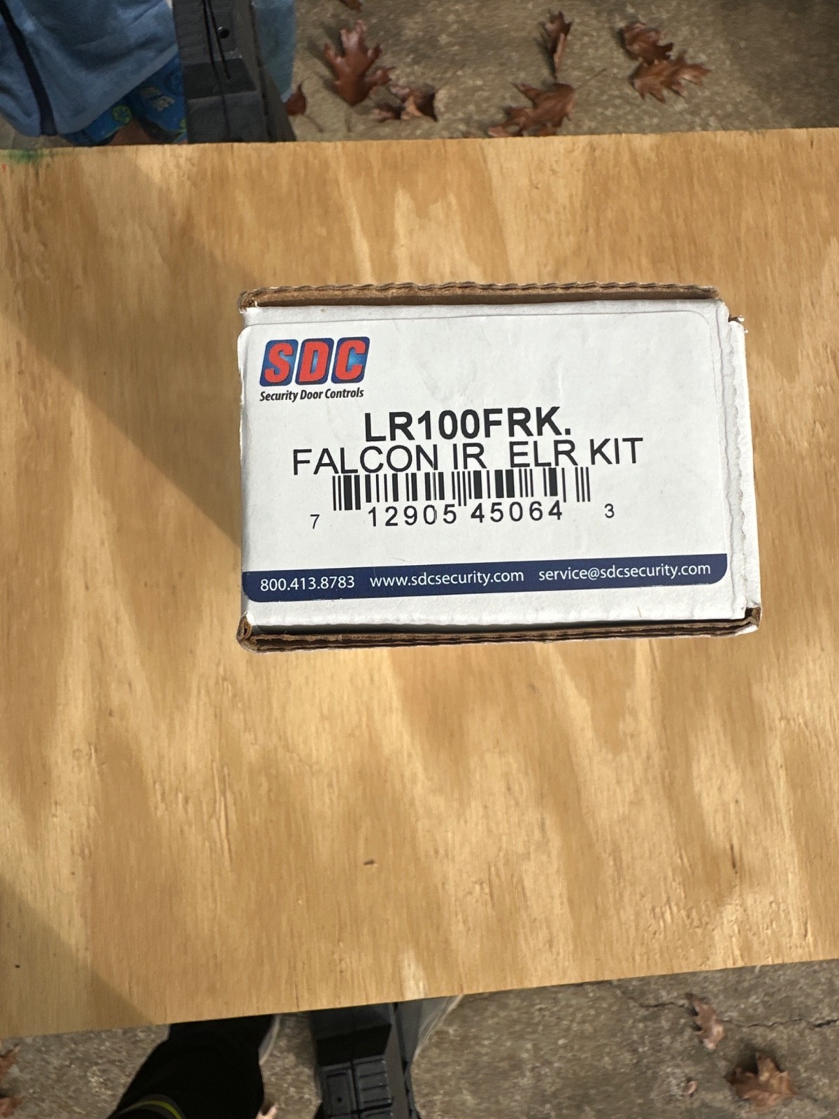 SECURITY DOOR CONTROLS LR100FRK Latch Retraction Falcon - Silver