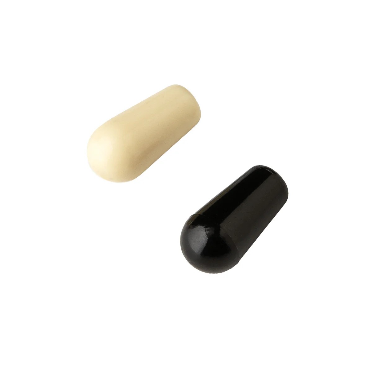 PRS Metric 3-Way Toggle Switch Caps - Set of Two - Black and Ivory
