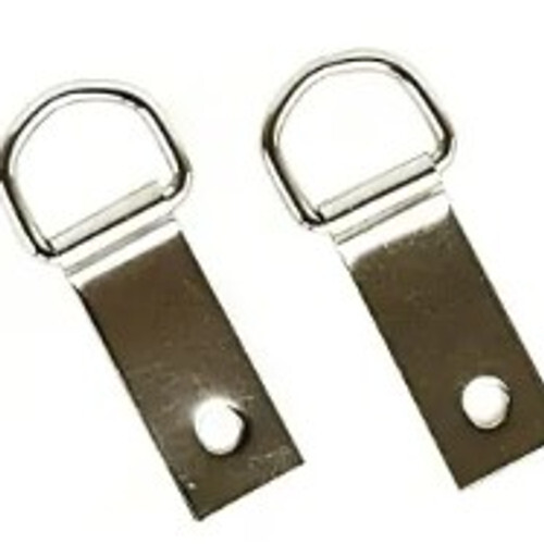 1-1/2″ Dee Ring 2 Pack Clip And Dee 5/8″ For Leather