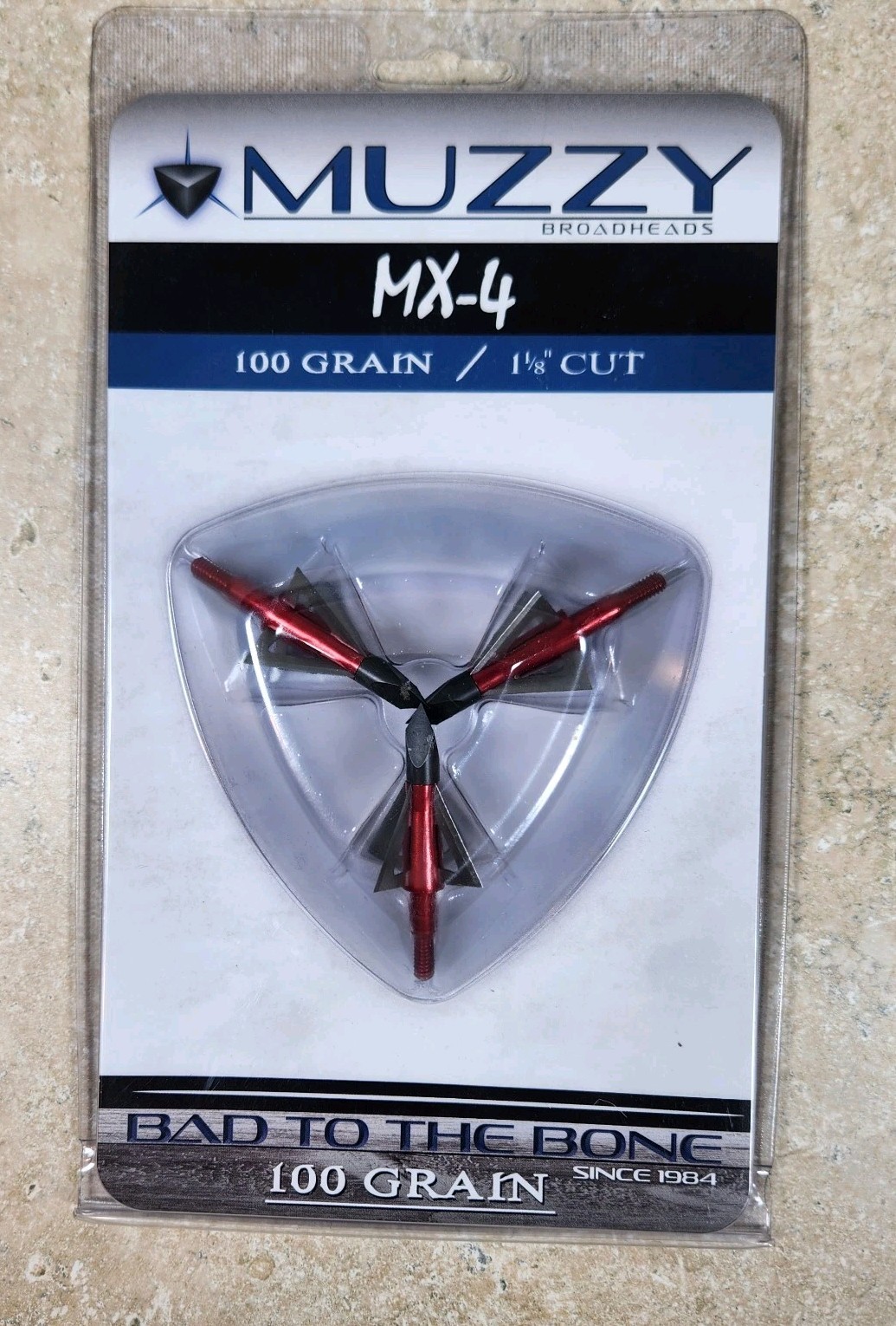 Muzzy MX-4 4-Blade Broadhead 3-Pack - 100 Grain