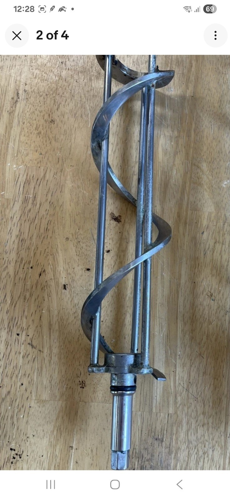 TAYLOR BEATER AUGER FOR 150/152/162 ICE CREAM MACHINE