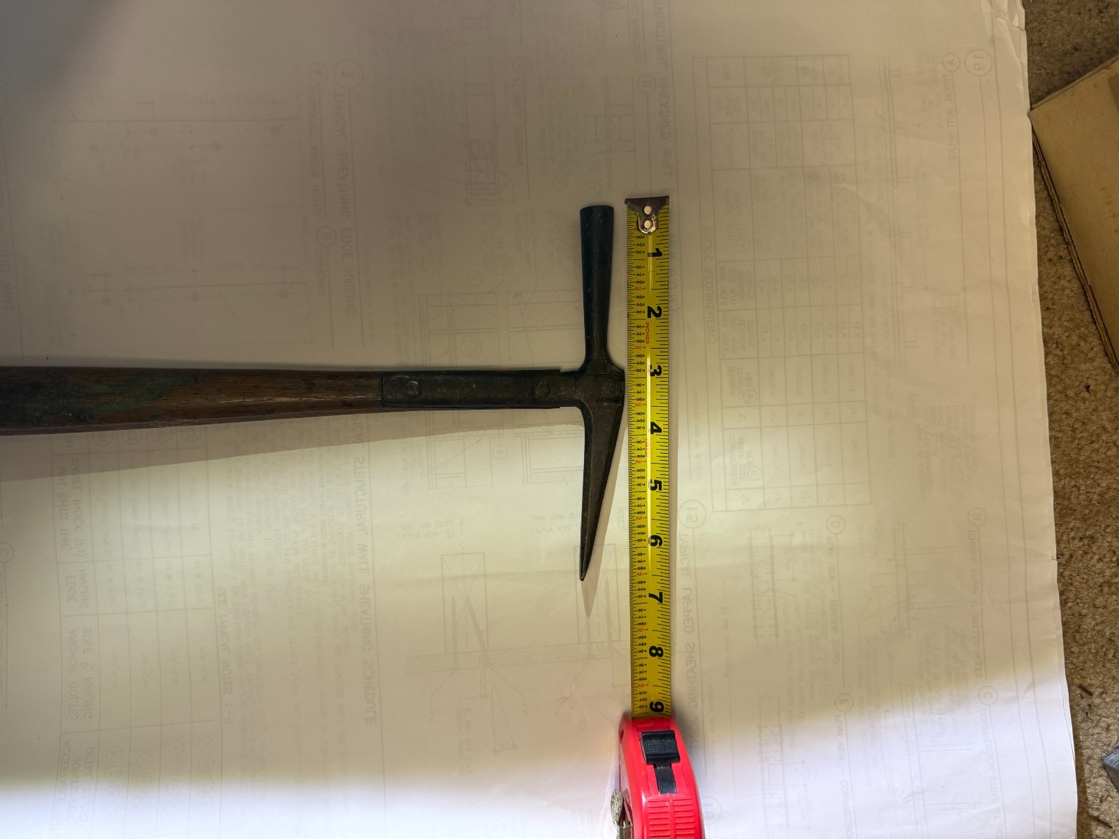 vintage upholstery hammer Strap handle