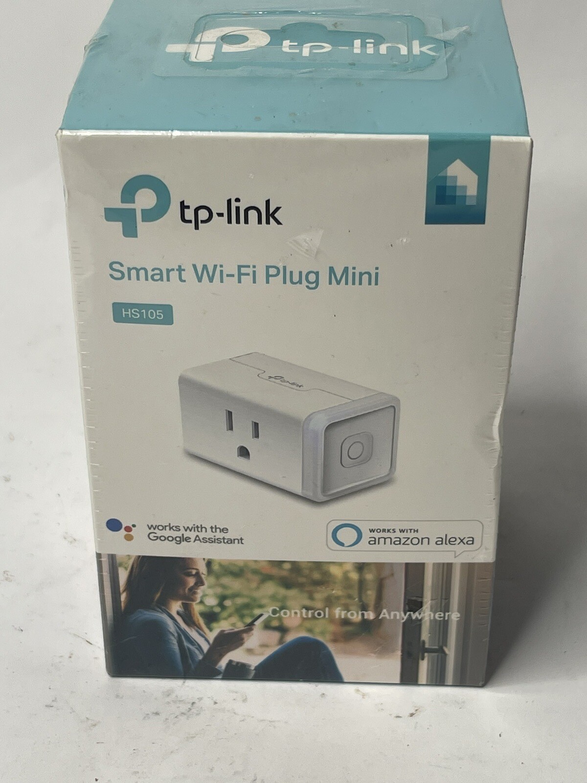 TP-Link Kasa Smart Plug Mini Wi-Fi Outlet - Works w/ Alexa & Google Assistant