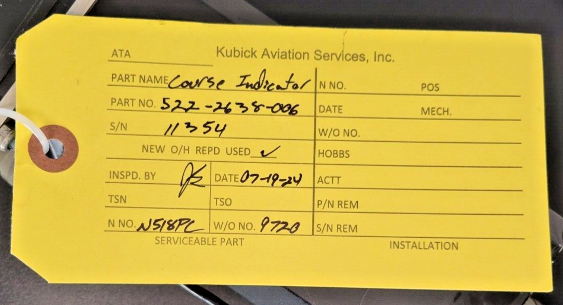 Collins Course Indicator 522-2638-006