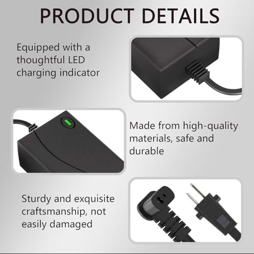 Dual Motor Recliner Power Cord Replacement,29V 2A Power Supply with 2 STRAIGHT