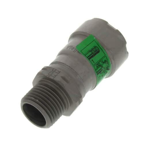 Viega 1/2" Press x Male Thread Adapter in Carbon Steel - 25100