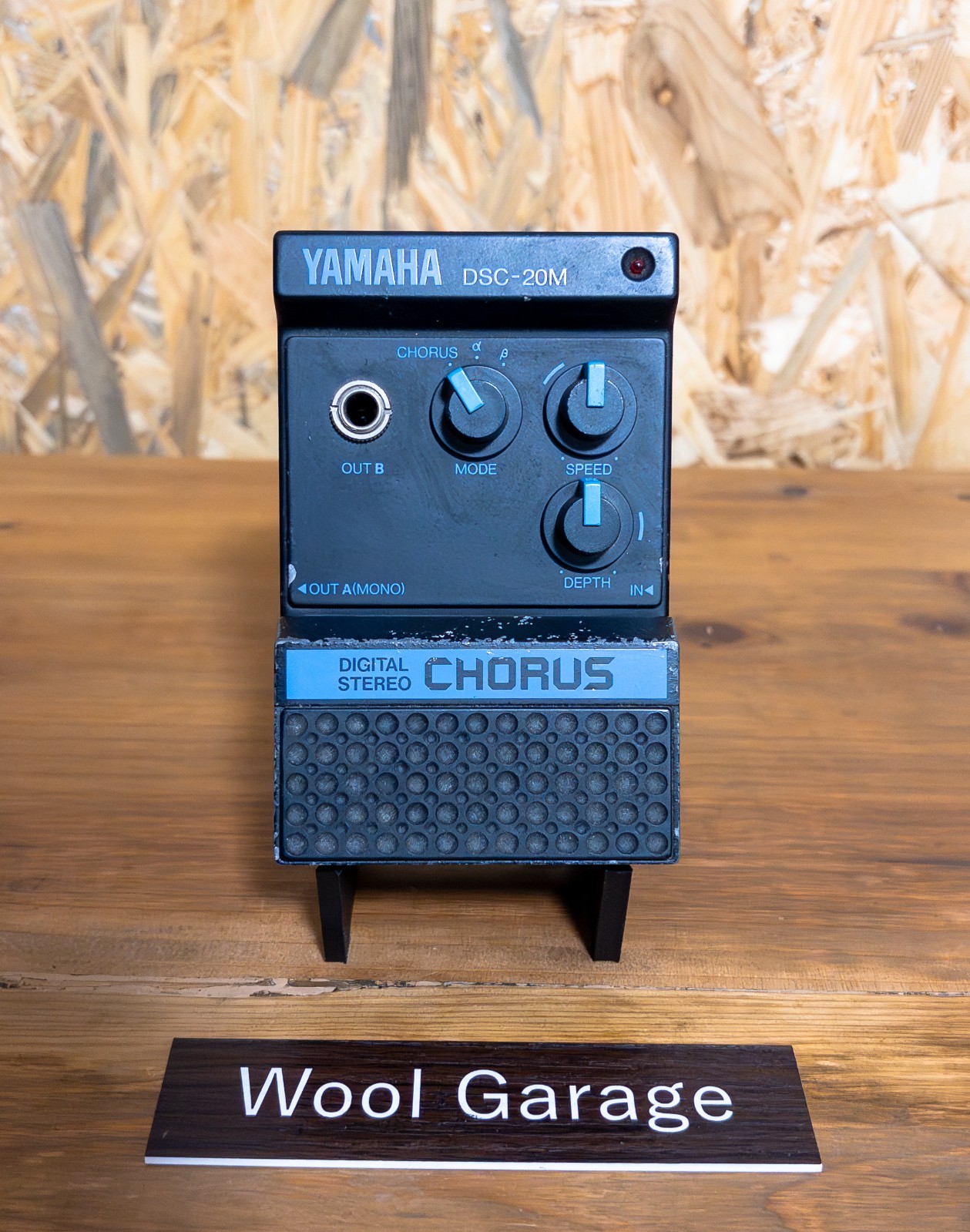 YAMAHA DSC-20M Digital Stereo Chorus Guitar Effects Pedal Working from Japan