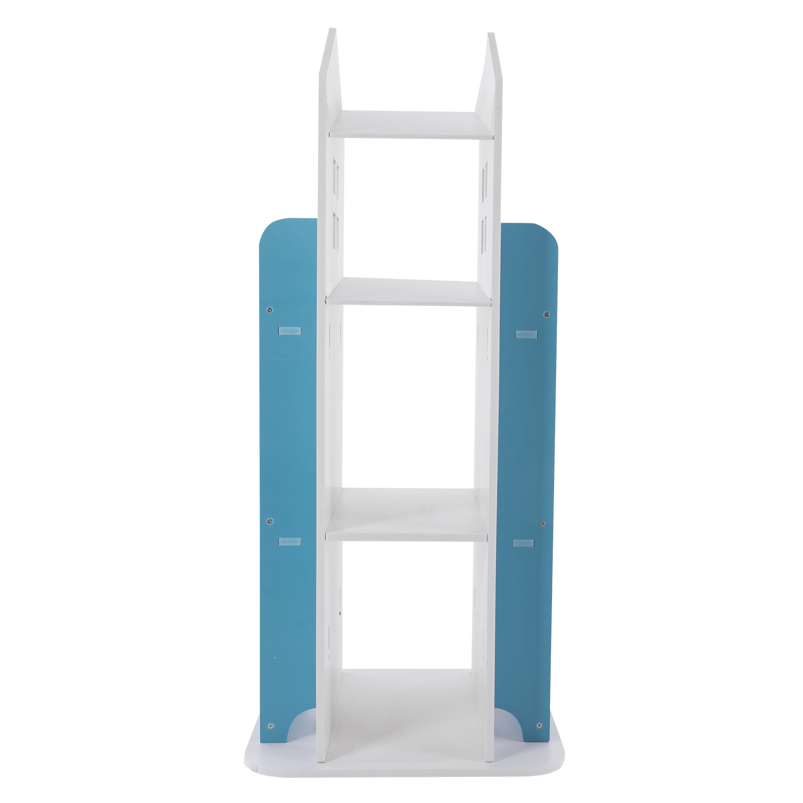 360° Rotating Bookshelf Bookcase Storage Shelf Freestanding Display Rack Stand