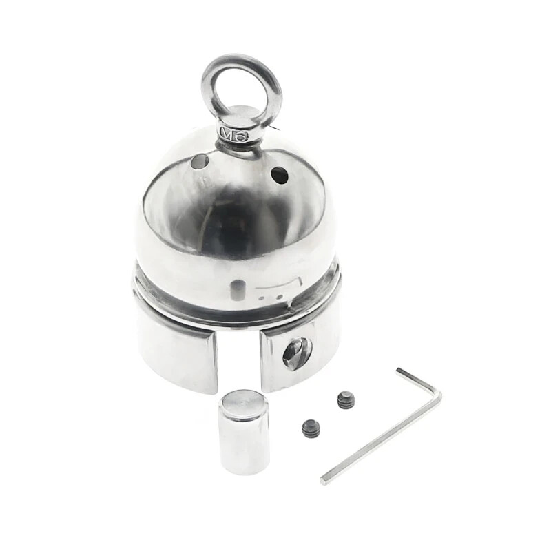 Male Ball Stretcher Weight Metal Testicles Scrotum Pendant Lock Ball Heavy