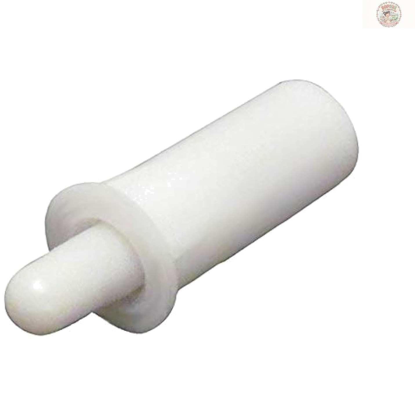 10 Pack Spring Loaded Plantation Shutter Repair Pins - Durable White Plastic