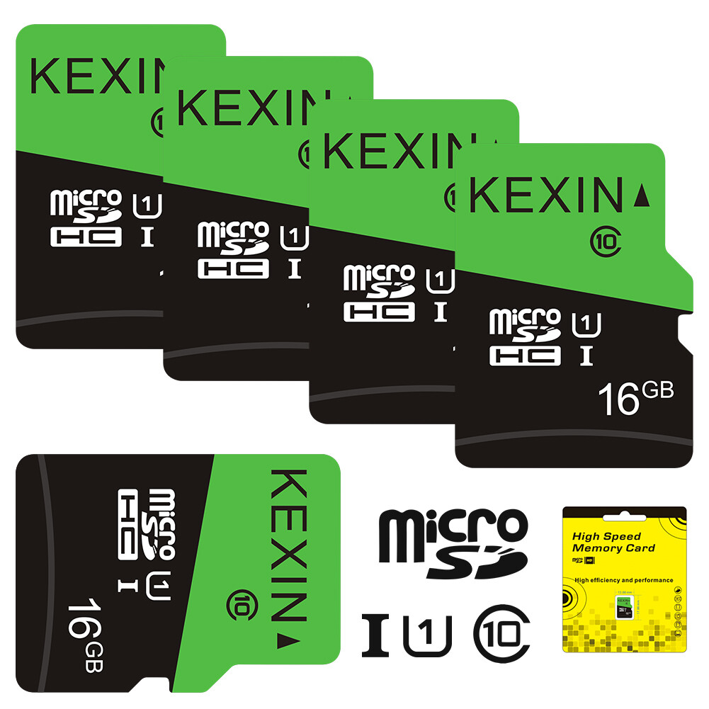 10Pack/5Pack 16GB Micro SD TF Card Class 10 Flash SDHC Memory Card Store TF Card