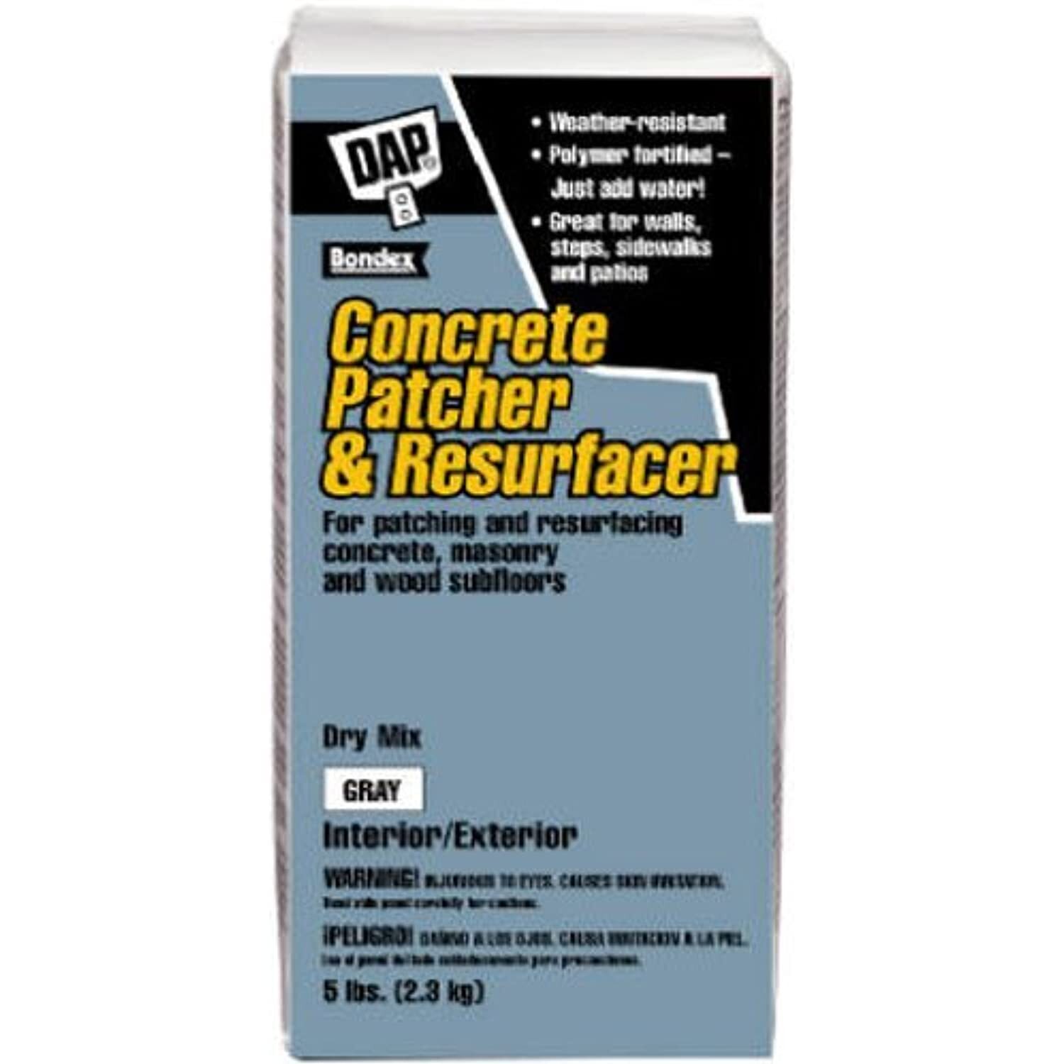 Patch and Resurfacer, 10 lb, Pack, Gray