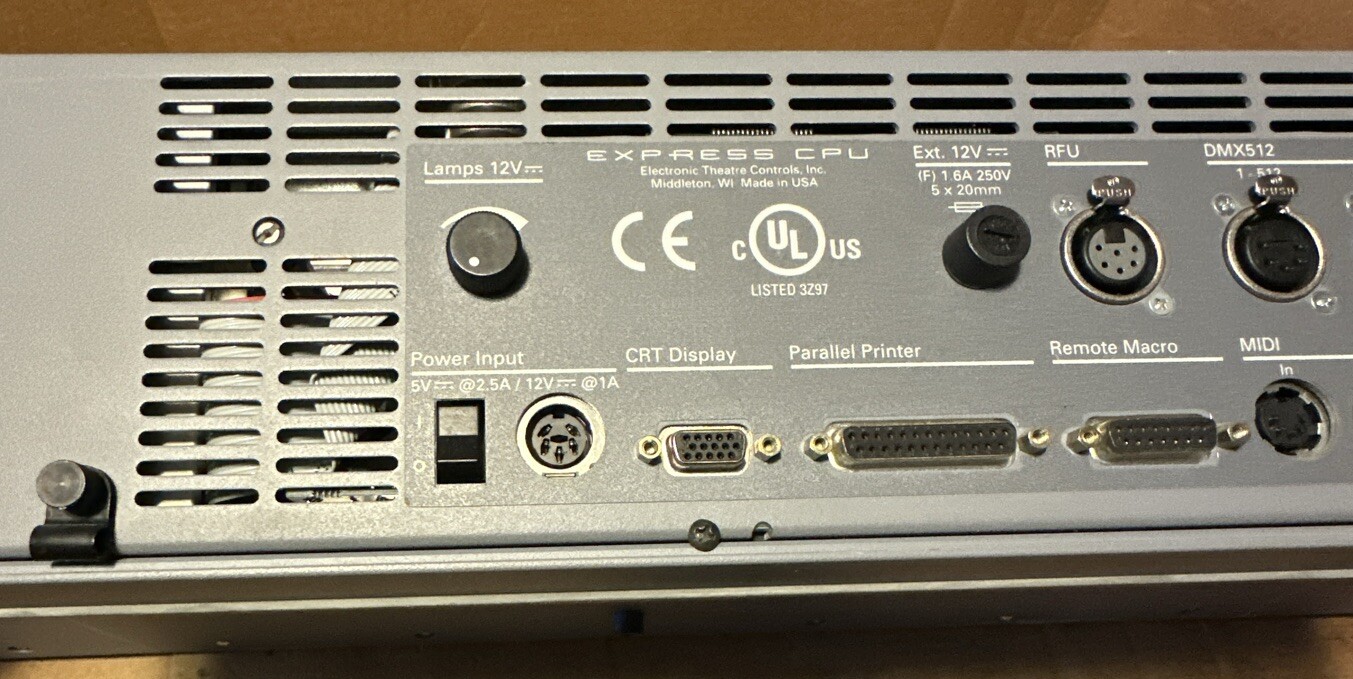 ETC Express 24/48 Lighting Control Console (NO POWER SUPPLY) Works