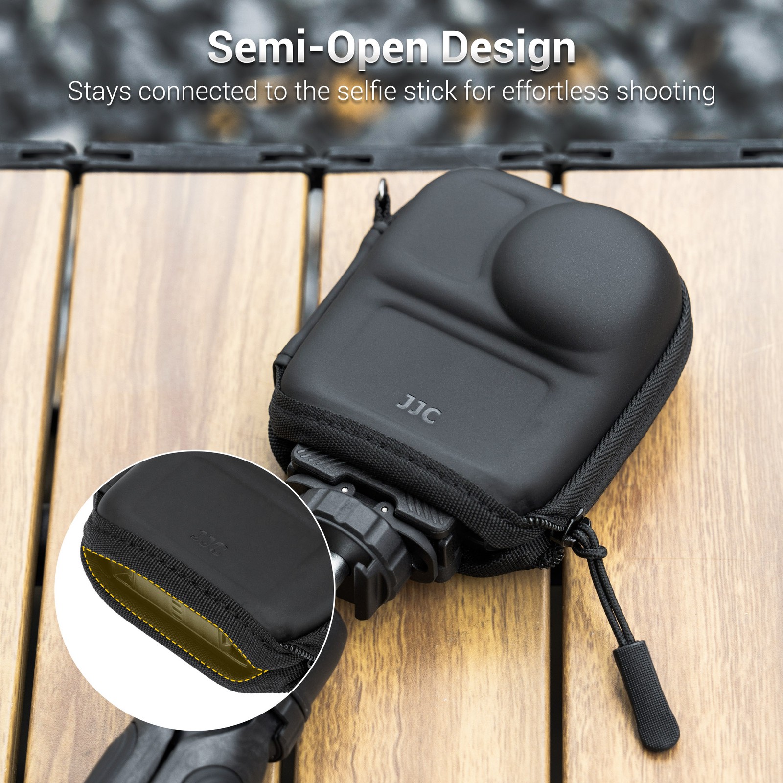 JJC Camera Case Stroage Pouch Protective Case Lens Protector For DJI Osmo Nano
